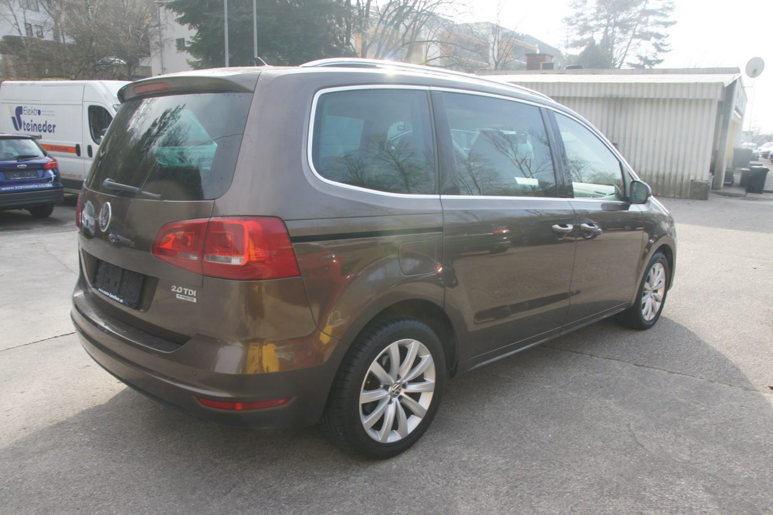 VW Sharan 2,0 tdi Diesel Highline 7Sitze Auto Höller Gebrauchtwagen